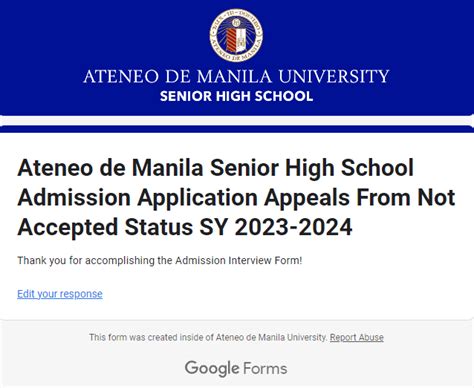 ateneo reconsideration results|ateneo senior high school reconsideration of appeal : r/ADMU.